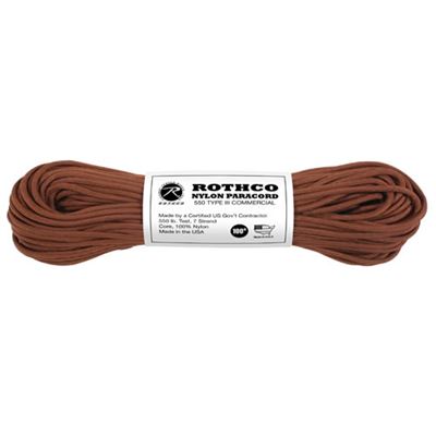 Linka PARACORD nylon 550LB ø 4 mm / 30 m CZARNA