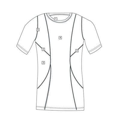 Koszulka 24-7 CONCEALED z krótkim rękawem BLACK