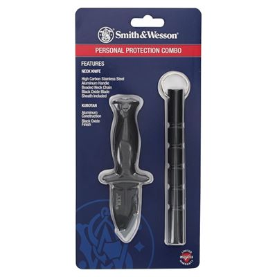 Zestaw PERSONAL PROTECTION nóż i kubotan