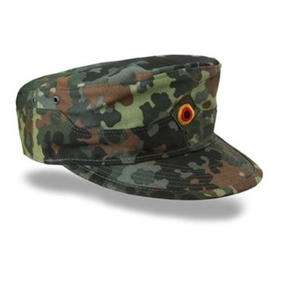 Czapka polowa BW Heer z daszkiem oryginalna FLECKTARN
