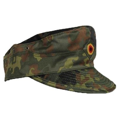 Czapka polowa BW Heer z daszkiem oryginalna FLECKTARN