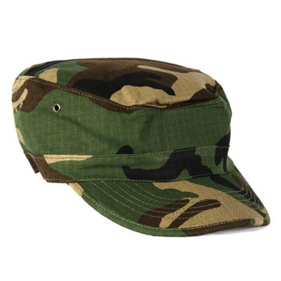 Czapka US BDU rip-stop WOODLAND