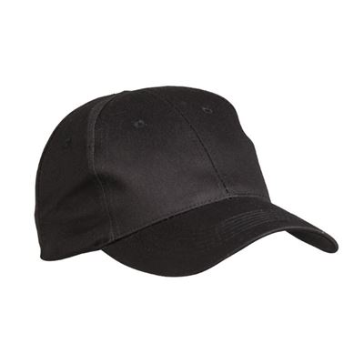 Czapka baseballowa z daszkiem CZARNA