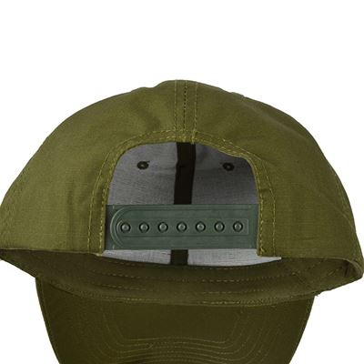 Czapka baseballowa rip-stop ZIELONA