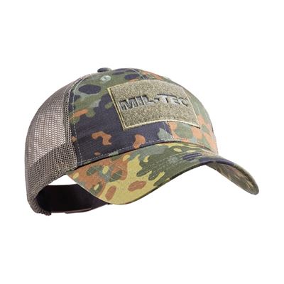 Czapka z daszkiem TRUCKER z siatką FLECKTARN