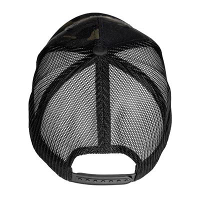 Czapka baseballowa TRUCKER z siateczką MULTICAM BLACK® MIL-TEC® 12318540 2