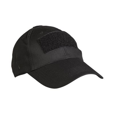 Czapka z daszkiem TACTICAL rip-stop BLACK
