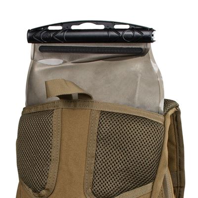 Plecak na wodę HYDRATION wraz z bukłakiem 2,5 l COYOTE BROWN