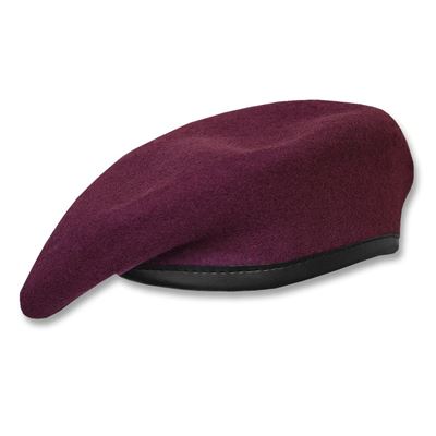 Wełniana beretka BW CDO BORDEAUX