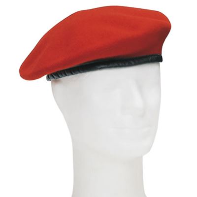 Beret BW KORALOWO CZERWONY
