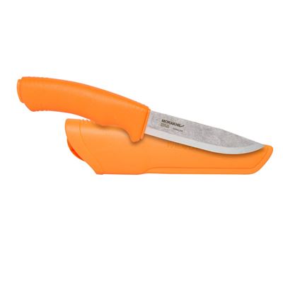 Nóż BUSHCRAFT ze stali nierdzewnej ORANGE