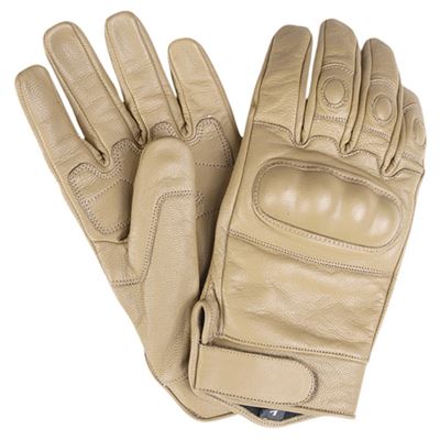 Rękawice skórzane TACTICAL COYOTE