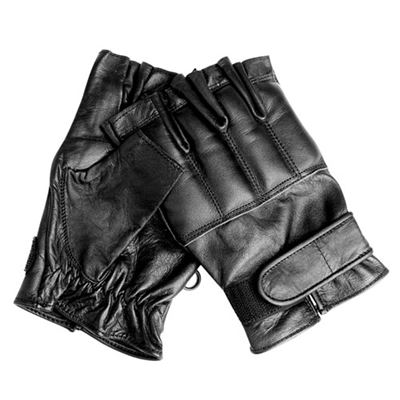 Rękawice DEFENDER bez palców BLACK