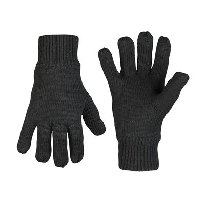 Rękawice dziane Thinsulate™ BLACK