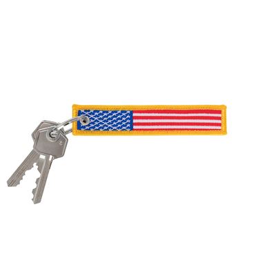 Breloczek do kluczy w kolorze flagi USA