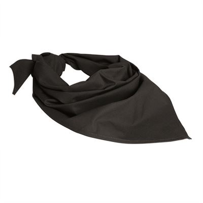 BW szalik trójkątny BLACK