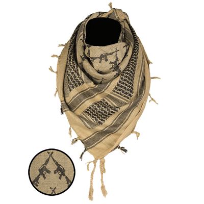 Szalik SHEMAGH COYOTE/BLACK