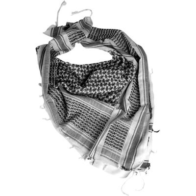 Szalik SHEMAGH WHITE-BLACK