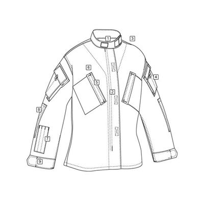 Bluza TRU N/C rip-stop MULTICAM ARID®
