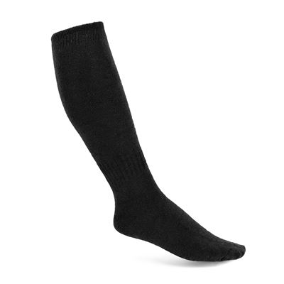 BW funkcjonalne Zimowe skarpetki do kolan WISTATEX BLACK