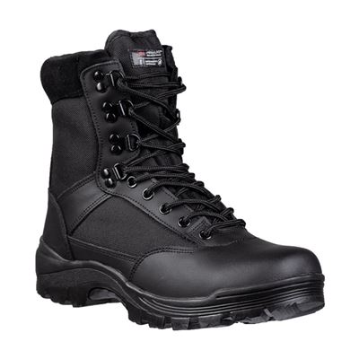 Buty TACTICAL z zamkiem błyskawicznym YKK BLACK
