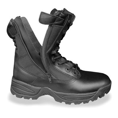 Buty TACTICAL z dwoma zamkami YKK CZARNE rozmiar US