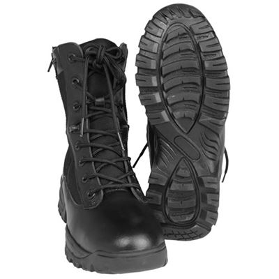 Buty TACTICAL z dwoma zamkami błyskawicznymi YKK BLACK rozmiar US