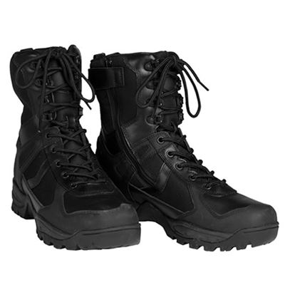 Buty PATROL z zamkiem błyskawicznym BLACK
