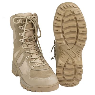 Botki PATROL z zamkiem błyskawicznym COYOTE BROWN