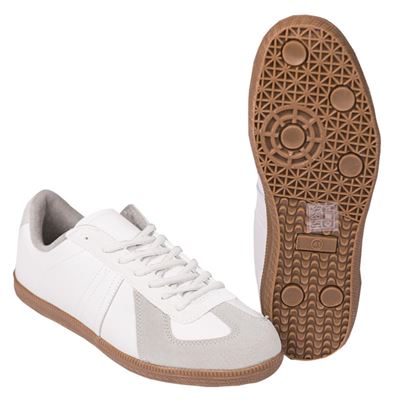 Buty do sportów halowych BW styl BIAŁY