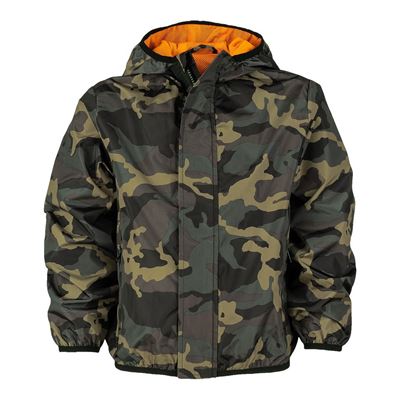Kurtka dziecięca WINDJACKET WOODLAND