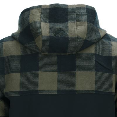 Bluza LUMBERSHELL ZIELONA/CZARNA
