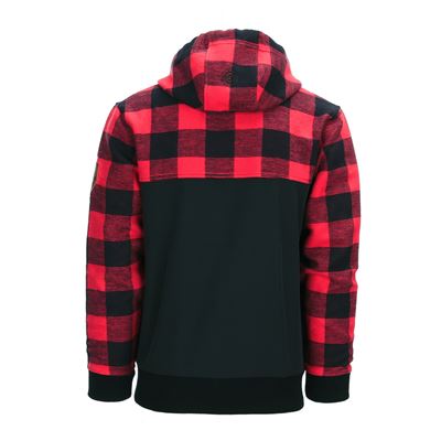 Bluza LUMBERSHELL CZERWONA/CZARNA