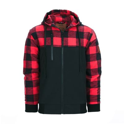 Bluza LUMBERSHELL RED/BLACK