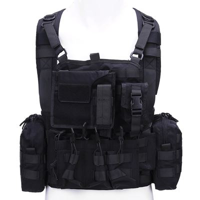 Kamizelka OPERATORA LQ14121 z uchwytem na płytę BLACK