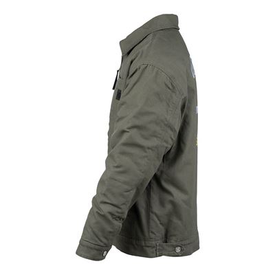 Kurtka HERITAGE AIRBORNE z haftem, ZIELONA FOSTEX 129806 6