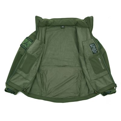 Kurtka TACTICAL 101 INC Softshell ZIELONA