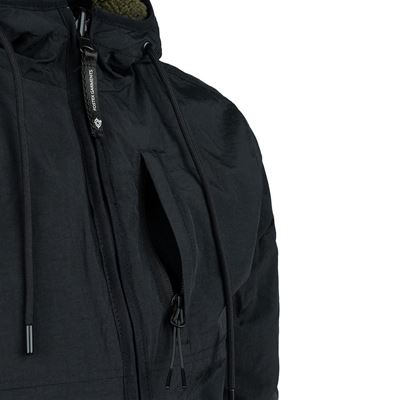Kurtka dwustronna SHERPA SOFTSHELL BLACK/GREEN