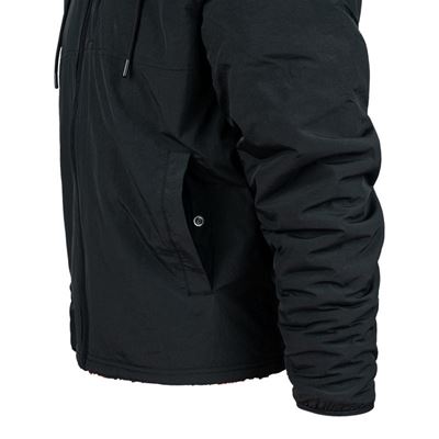 Kurtka dwustronna SHERPA SOFTSHELL BLACK/RED