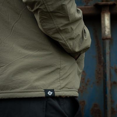 Kurtka dwustronna SHERPA SOFTSHELL COYOTE/GREEN