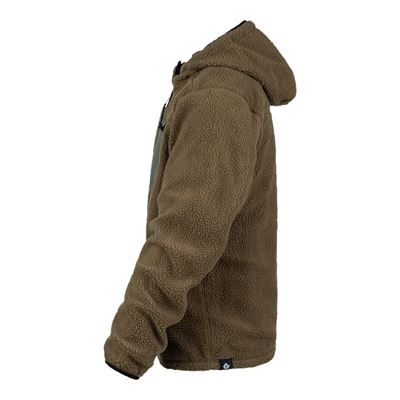 Kurtka dwustronna SHERPA SOFTSHELL COYOTE/GREEN