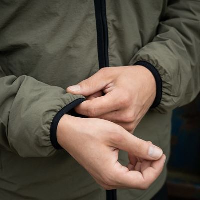 Kurtka dwustronna SHERPA SOFTSHELL COYOTE/GREEN