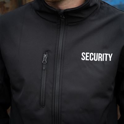 Kurtka softshell SECURITY BLACK