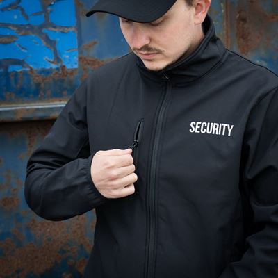 Kurtka softshell SECURITY BLACK