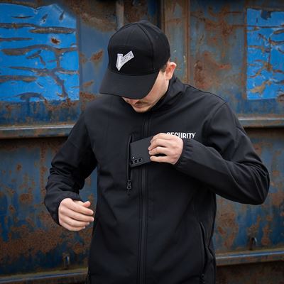 Kurtka softshell SECURITY BLACK