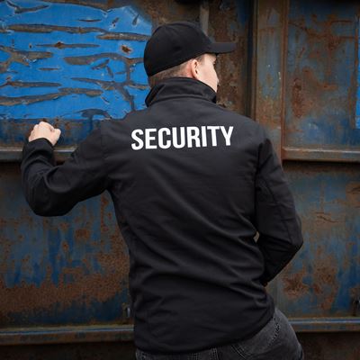 Kurtka softshell SECURITY BLACK