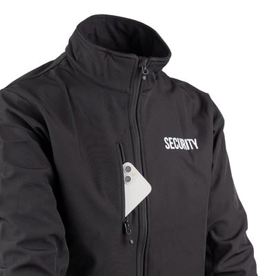 Kurtka softshell SECURITY BLACK