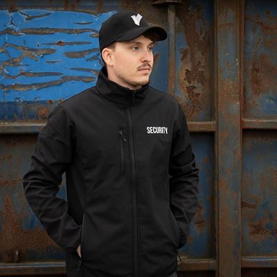 Kurtka softshell SECURITY BLACK