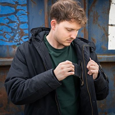Parka COMMANDER ARMY BLACK
