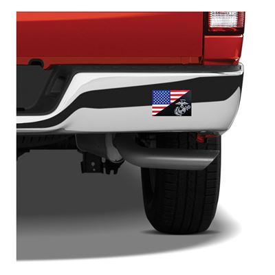 Naklejka USMC EAGLE / flaga USA